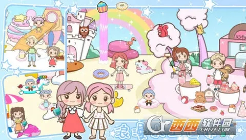 浪漫樱花小镇世界(小镇冒险游戏)截图1