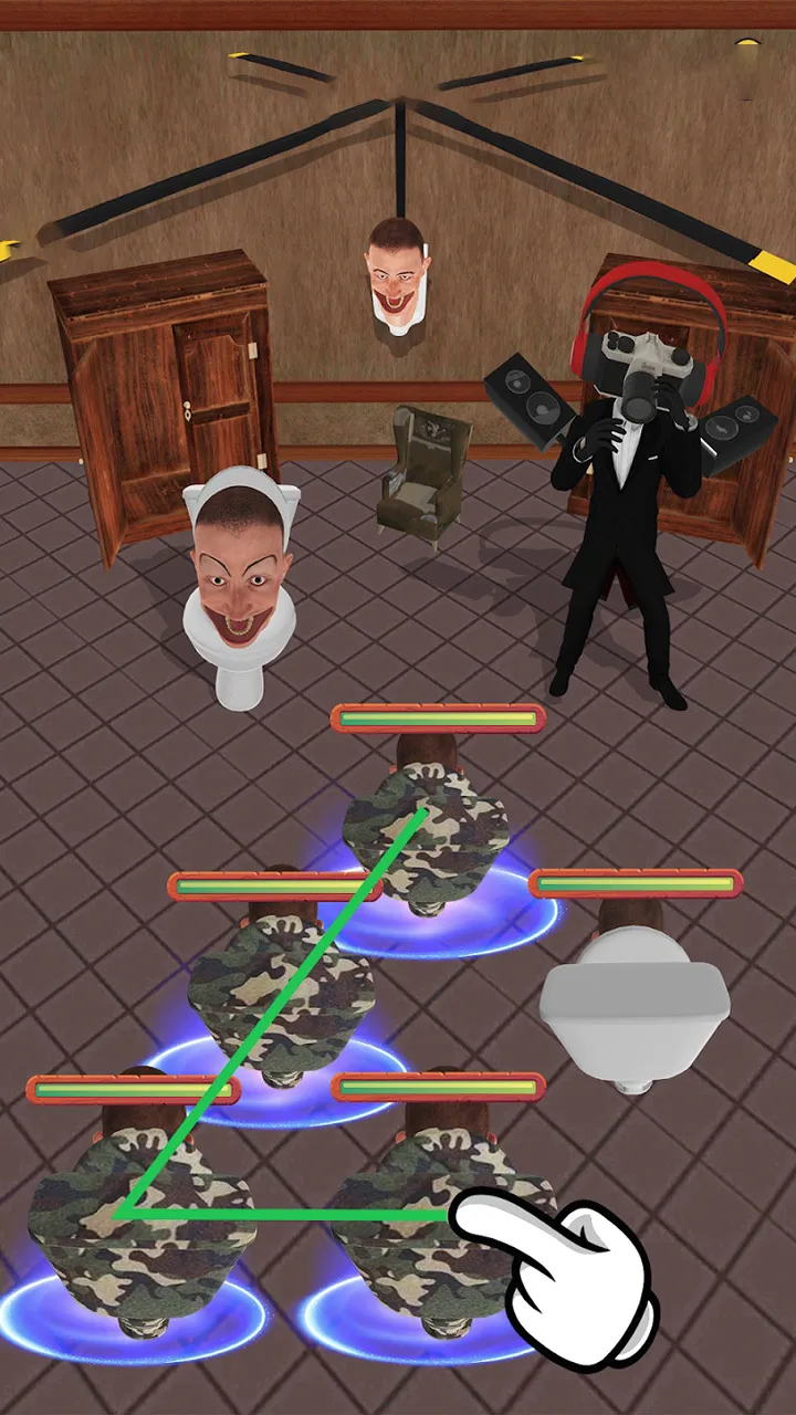 马桶人合并战争(马桶人合成战)v1.8.0.8 免费版截图2