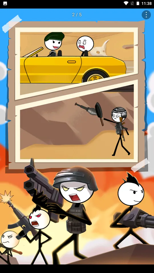 火柴人生死闯关2025官方最新版本v1.0 手机版截图1