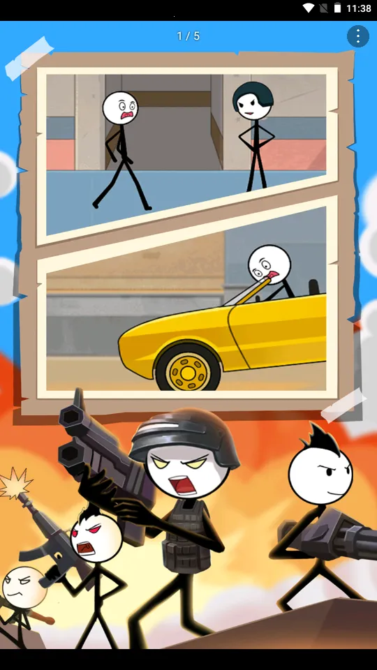 火柴人生死闯关2025官方最新版本v1.0 手机版截图0