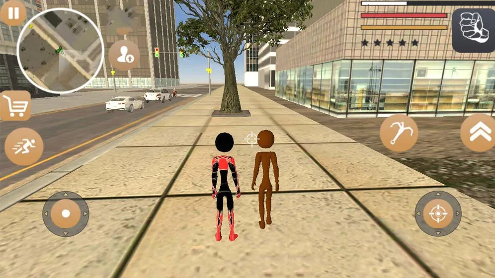 火柴人倒钩英雄(火柴人冒险)v1.0.0 免费版截图1