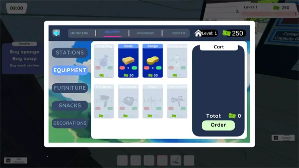 怪物水疗中心模拟器安卓版手机版v1.0.8 免费版截图0