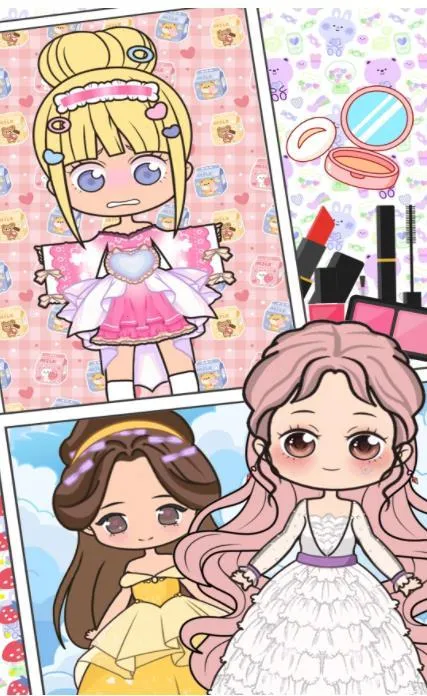 元气少女时尚换装(少女换装游)v11.1 手机版截图0