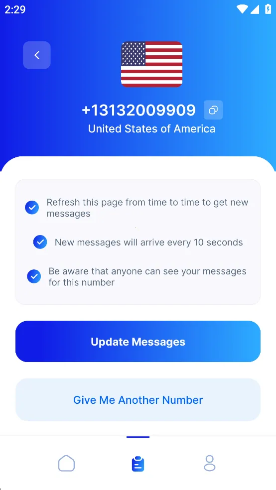 receive-sms(虚拟号收码)v8.2 安卓版截图3