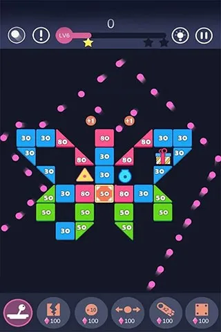 物理砖块毁灭者(砖块消除游)v2.0.5 手机版截图4