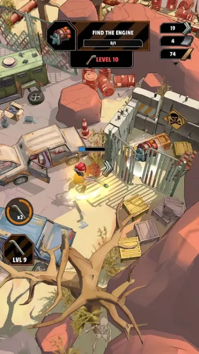 僵尸朋克战斗与生存最新手机版v1.2.1 手机版截图0