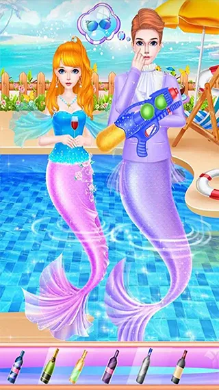 美人鱼公主化妆游戏2025最新版本v6.62 官方正版截图1