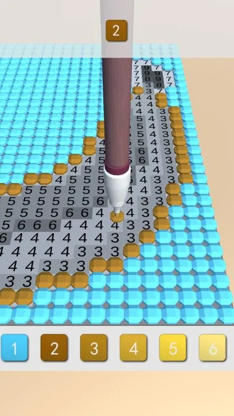 像素钻石工艺(钻石填色游戏)v1.0 安卓版截图0
