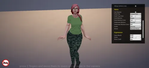 3D自定义妻子(3D妻子养成)v3.6 安卓版截图1