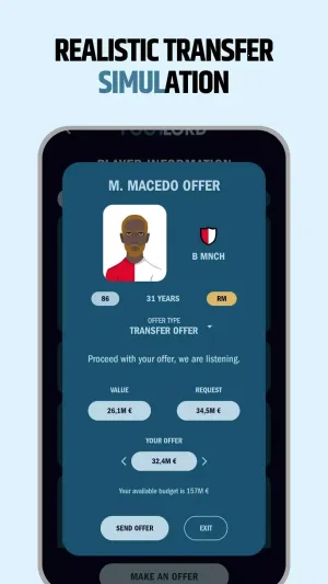 足球领主(足球经理游戏)v1.18.1 Beta 手机版截图0