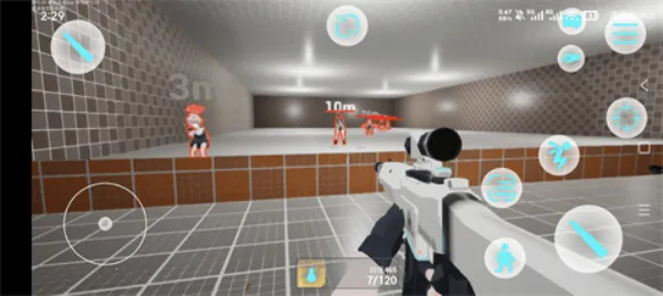 蔚蓝竞技场(同人射击游)v0.0.1 免费版截图2