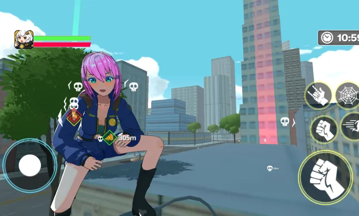 动漫警察开放世界模拟(动漫警游体验)v1.1 手机版截图3