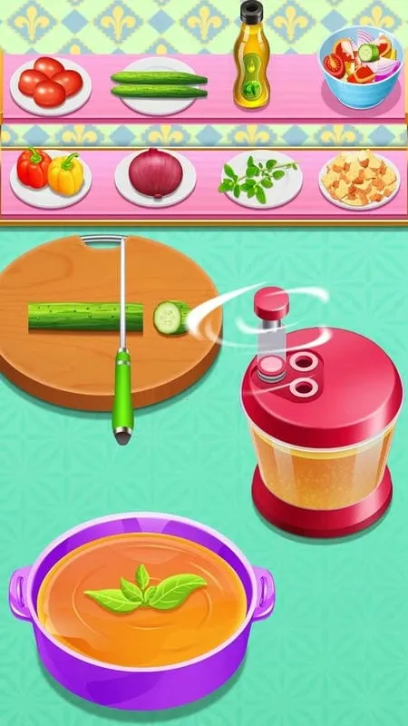 西班牙美食之家庭做饭(烹饪模拟游)v8.0.4 官方正版截图0