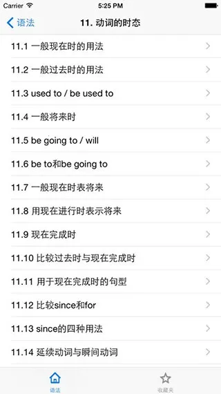 英语语法grammar(英语语法学习)v1.0 手机版截图3