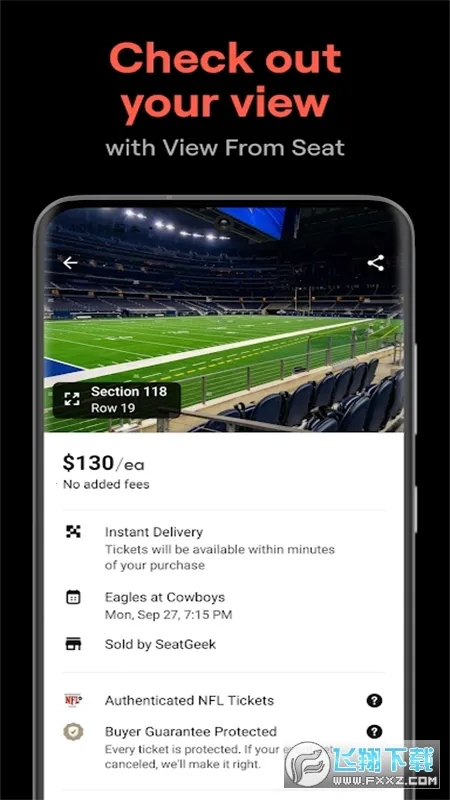 SeatGeek2025下载安装v2024.07.081419 官方正版截图0
