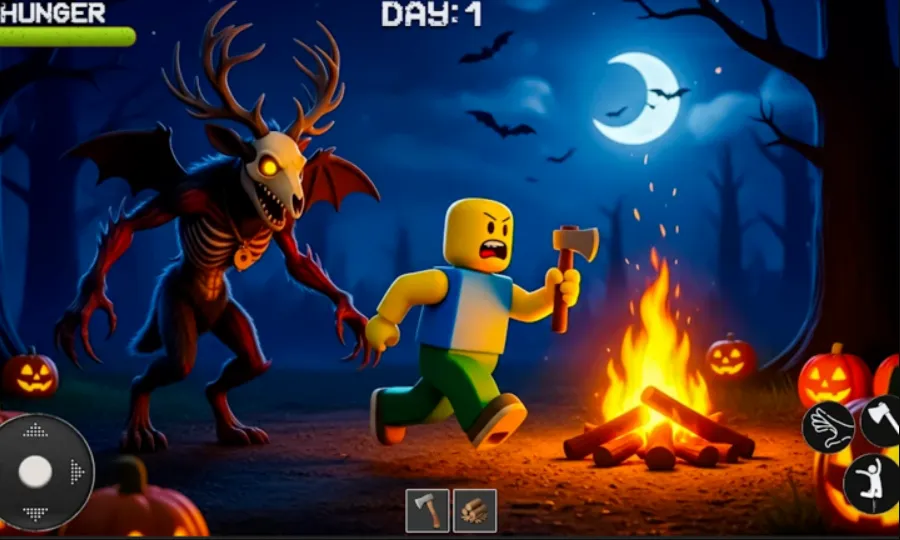 恐怖之夜丛林生存(丛林生存游)v1.12 免费版截图0