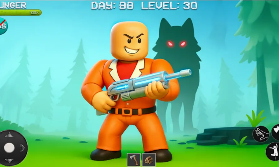 恐怖之夜丛林生存(丛林生存游)v1.12 免费版截图4