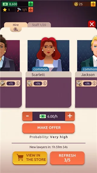 法律帝国(律所模拟游) 法律帝国(律所模拟游)