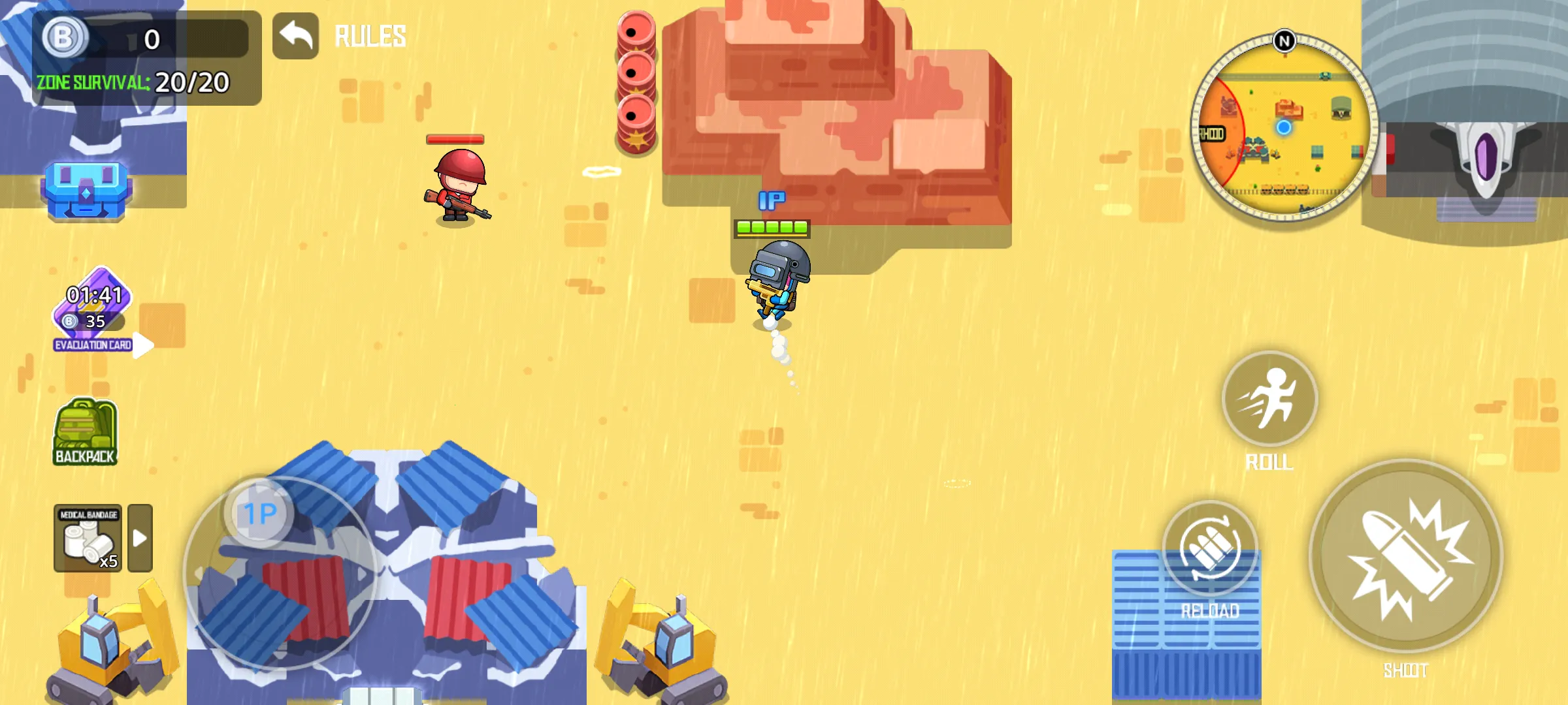 鸭鸭生存冒险(射击生存游) 鸭鸭生存冒险(射击生存游)