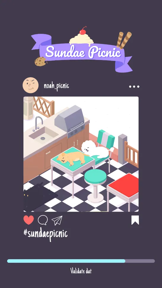 猫猫狗狗冰淇淋(萌宠冰淇淋游戏)v1.5.0 官方正版截图0