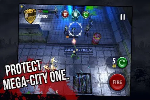 特警判官大战僵尸(僵尸射击游戏)v1.8 手机版截图1