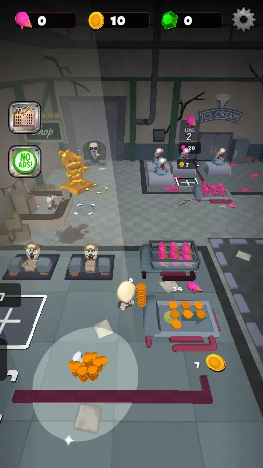 恐怖冰淇淋大亨(冰淇淋经营游戏)v1.0.6 官方正版截图1