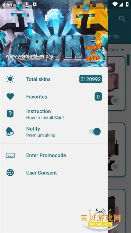 我的世界皮肤大师(我的世界皮肤工具)v3.1.9 安卓版截图3