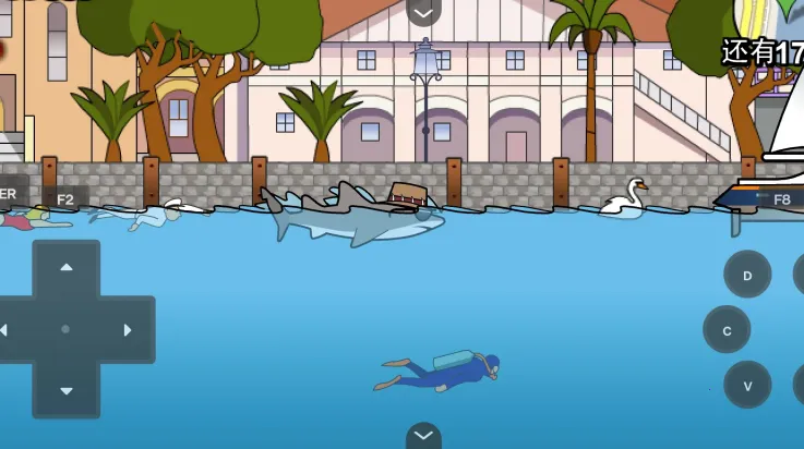 鲨鱼的复仇(鲨鱼复仇破坏游戏)v1.00.30-patreon 免费版截图1