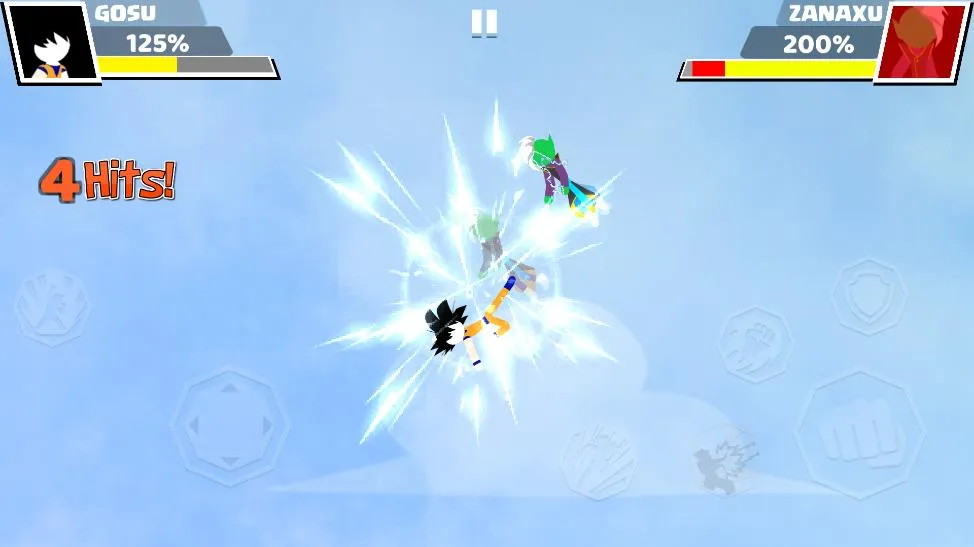 火柴人悟空格斗最新手机版v2.0.3 免费版截图2