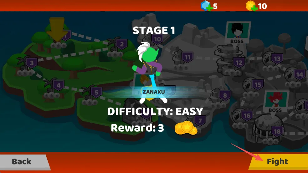 火柴人悟空格斗最新手机版 火柴人悟空格斗最新手机版