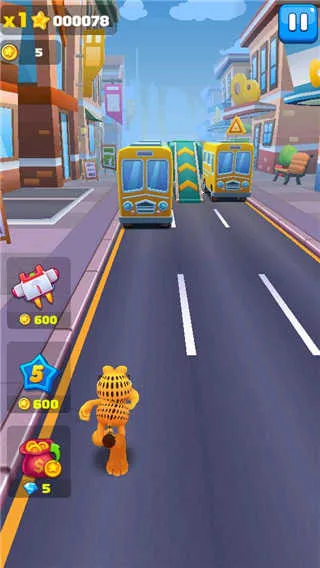 加菲猫跑酷(跑酷游戏) 加菲猫跑酷(跑酷游戏)