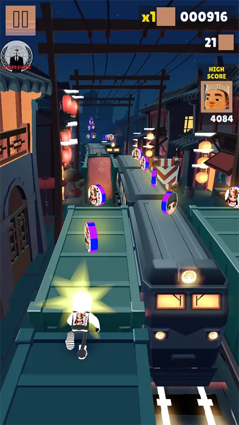 地铁跑酷怀念锅铲(跑酷游戏新体验)v3.3.0 免费版截图4