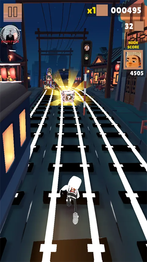 地铁跑酷怀念锅铲(跑酷游戏新体验)v3.3.0 免费版截图1