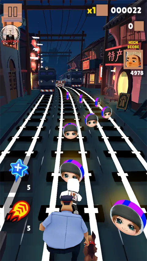 地铁跑酷怀念锅铲(跑酷游戏新体验)v3.3.0 免费版截图0