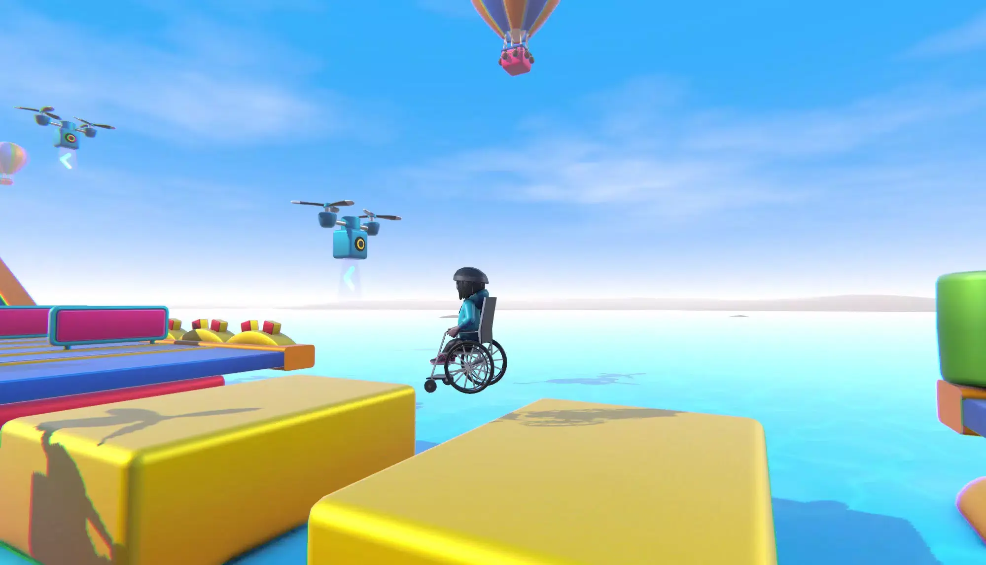 轮椅向前冲(轮椅闯关游戏)v0.2 beta 安卓版截图4