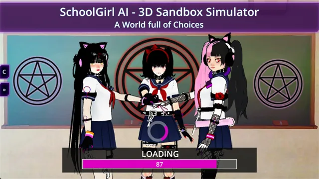 女子高中生(校园角色扮演游戏)v391 官方正版截图0