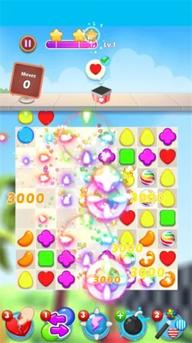 糖果缤纷消消乐(糖果消除休闲游戏)v26.1.3051 官方正版截图1