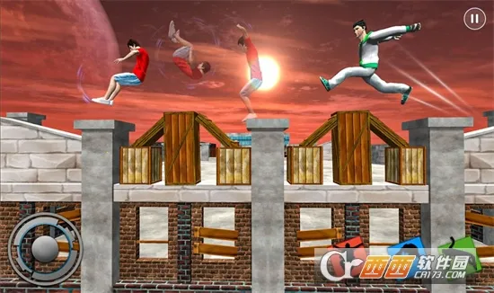 自由跑酷真实模拟(动作跑酷游戏)v0.1 官方正版截图1