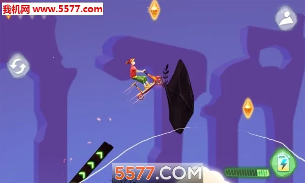 一笔之遥(画线单车游戏)v1.0 手机版截图0