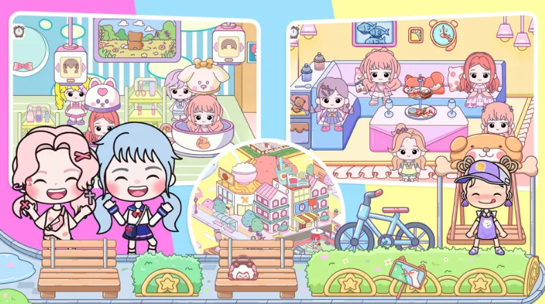 米加城堡小镇生活(城堡小镇模拟游戏)v1.0 安卓版截图3