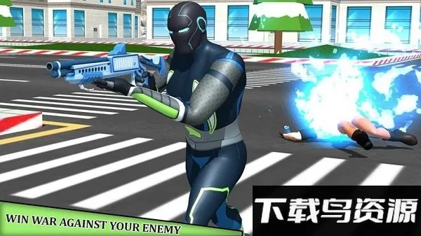 超级英雄绝地战场(超级英雄射击游戏)v1.0 免费版截图2