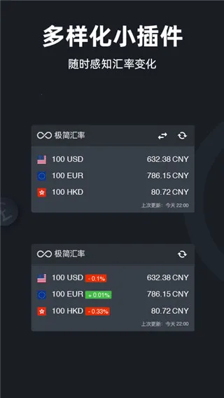 极简汇率2025下载安装v5.7.20 官方正版截图3