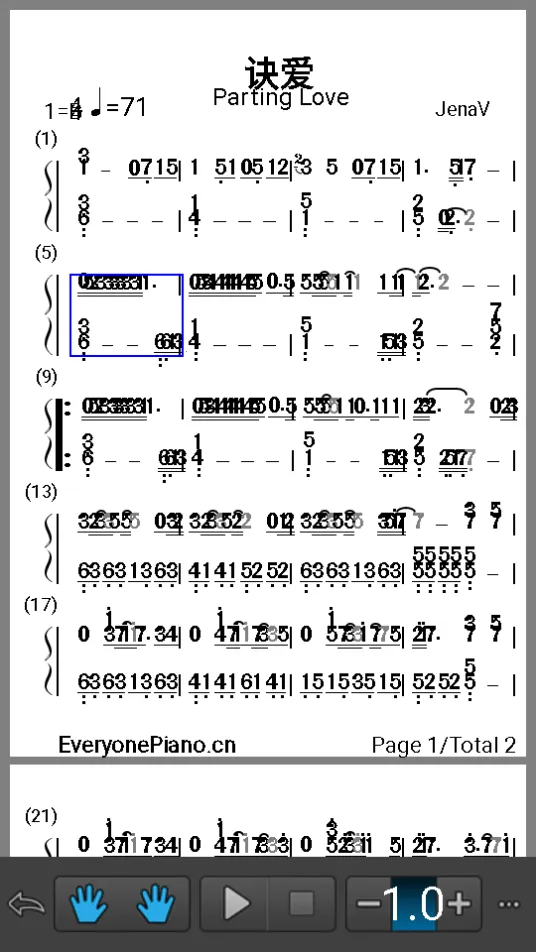 EOP简谱(钢琴简谱学习)v2.3.12.06 免费版截图1