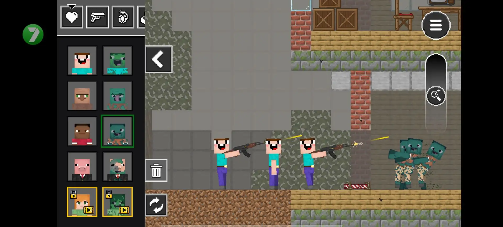 火柴人僵尸游乐场(火柴人僵尸游戏)v1.0.1 官方正版截图4