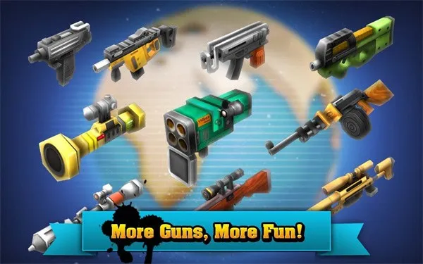 迷你行动僵尸世界大战(僵尸射击生存游戏)v1.2.0 免费版截图4