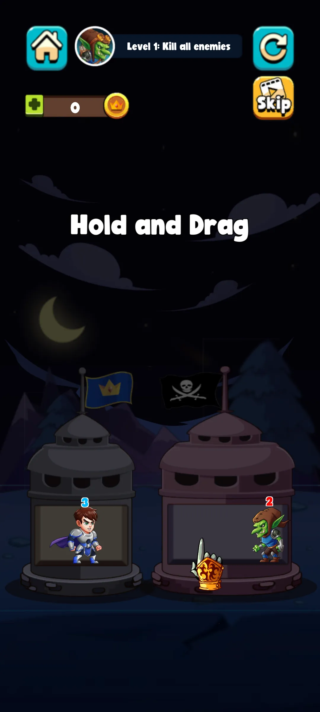 英雄城堡对决最新手机版v1.0.0 安卓版截图0