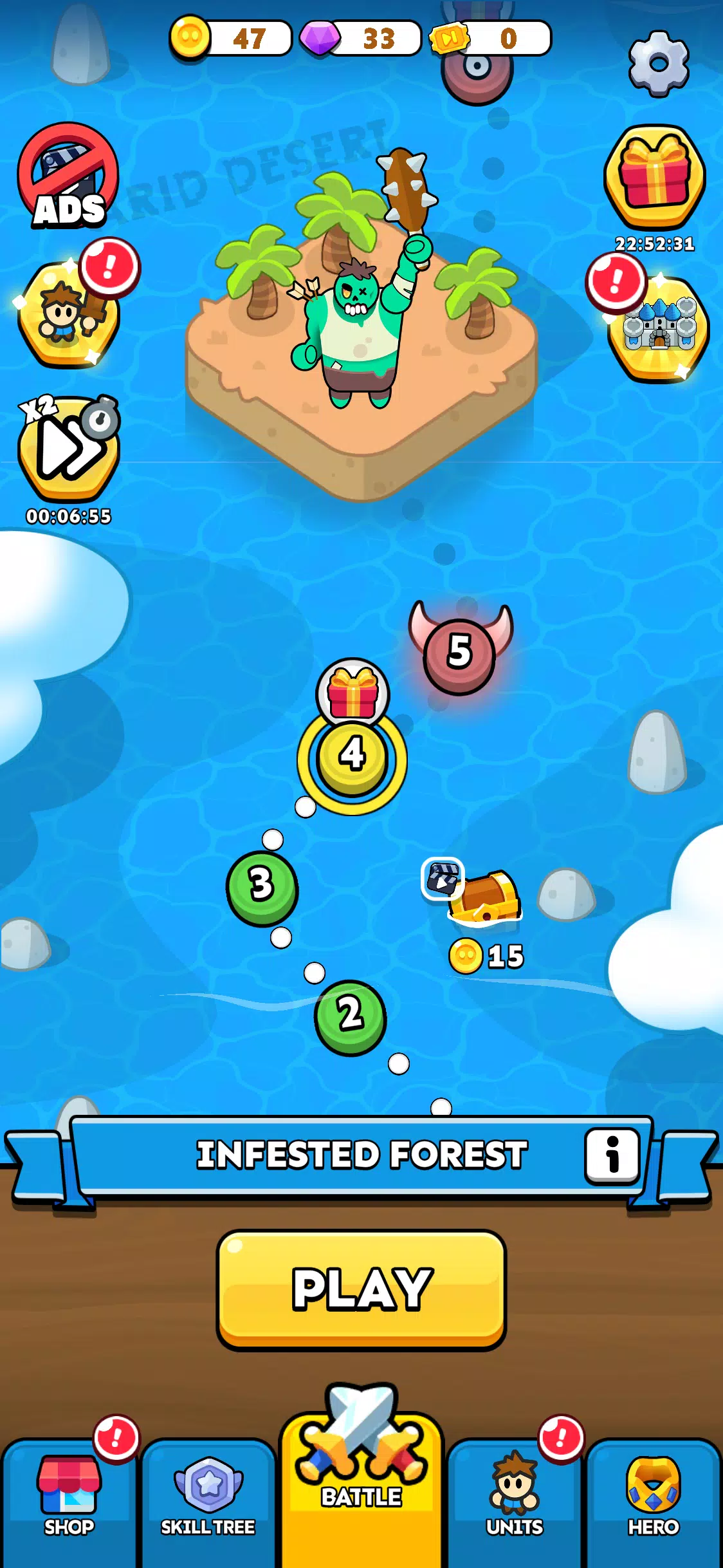 堡垒合并(合并防御游戏)v0.2.3 安卓版截图1