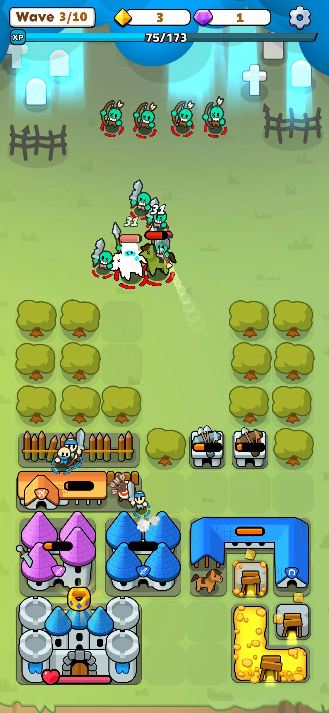 堡垒合并(合并防御游戏)v0.2.3 安卓版截图3