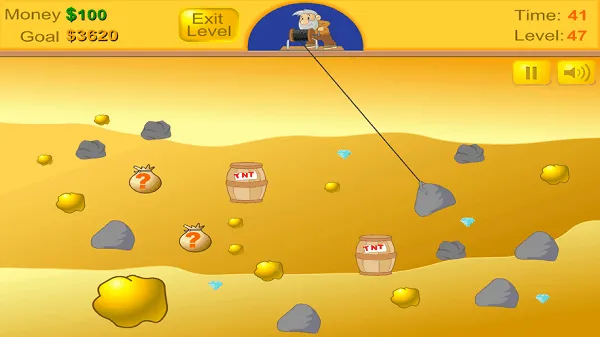 黄金矿工手机版下载v2.5.13 免费版截图0