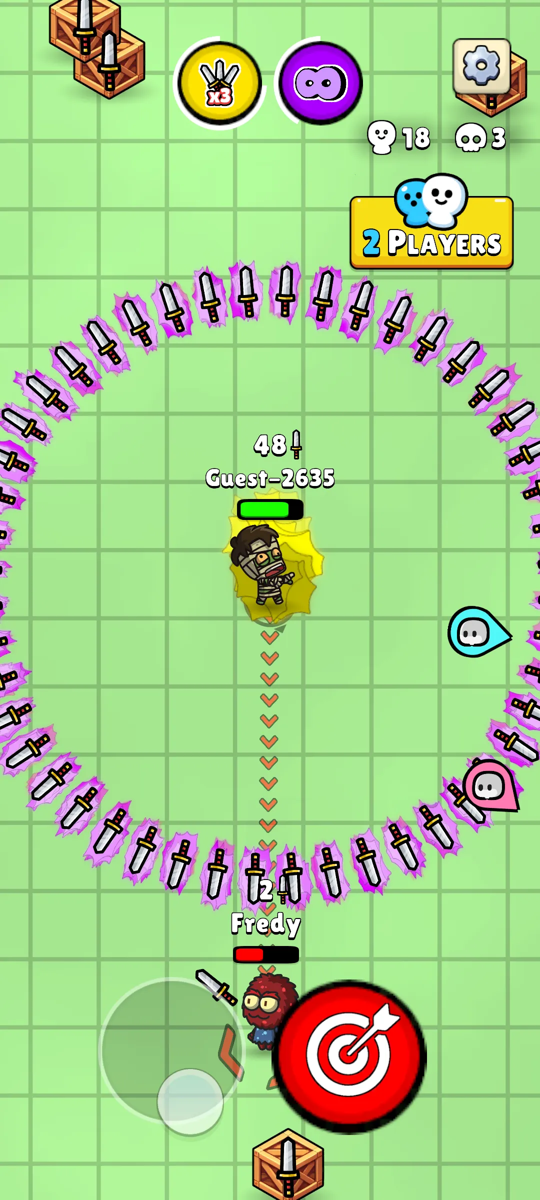 飞刀对决2025下载安装v1.0.0 手机版截图2